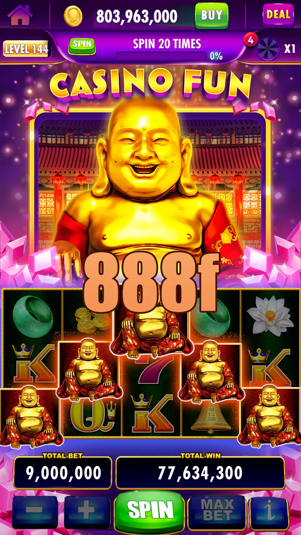 888f Login